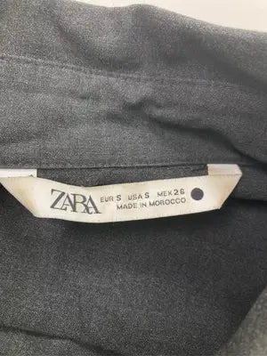 ZARA/ザラ/シャツ/ブラウス/トップス/グレー/S