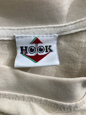 HOOK/フック/Tシャツ/カットソー/トップス/アイボリー/L