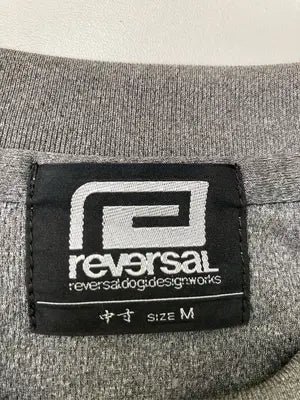reversal/Tシャツ/カットソー/トップス/グレー/M