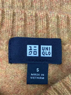 UNIQLO/ユニクロ/ニット/セーター/トップス/ブラウン/S
