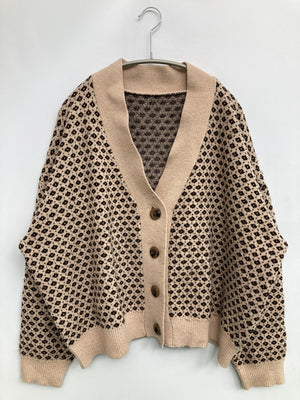 Ray Cassin/レイカズン/カーディガン/ボレロ/トップス/ベージュ/F