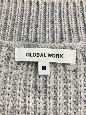 GLOBAL WORK/グローバルワーク/ワンピース/ワンピース/ドレス/グレー/M