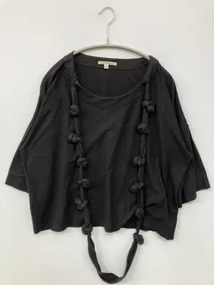 united bamboo/Tシャツ/カットソー/トップス/ブラック/4