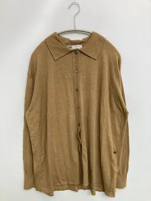 ZARA/ザラ/カーディガン/ボレロ/トップス/ブラウン/EUR M/USA M/ MEX 28