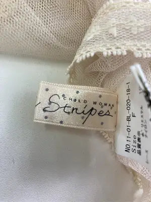 Dot and  Stripes/ドットアンドストライプス/シャツ/ブラウス/トップス/ベージュ/F