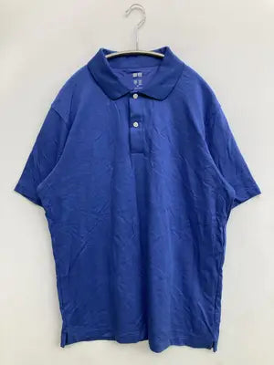 UNIQLO/ユニクロ/ポロシャツ/トップス/ブルー/XL