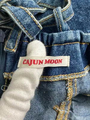 CAJUN MOON/ワンピース/ワンピース/ドレス/ブルー/M