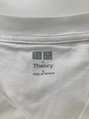 UNIQLO/ユニクロ/Tシャツ/カットソー/トップス/ホワイト/L