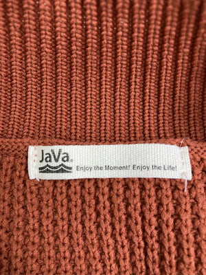 JaVa/ジャバ/カーディガン/ボレロ/トップス/オレンジ/L