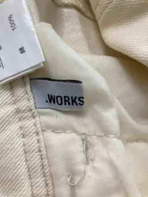 .WORKS/ドットワークス/サロペット/オーバーオール/オールインワン・サロペット/アイボリー/M