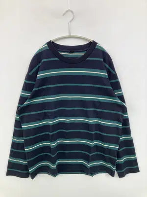 UNIQLO/ユニクロ/Tシャツ/カットソー/トップス/ネイビー/L
