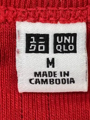 UNIQLO/ユニクロ/カーディガン/ボレロ/トップス/レッド/M