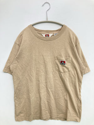 BEN DAVIS/ベンデイビス/Tシャツ/カットソー/トップス/ベージュ/M