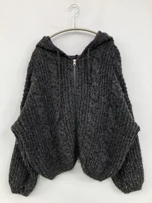 パーカー/トップス/グレー