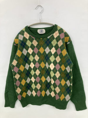 J.PRESS/ジェイプレス/ニット/セーター/トップス/グリーン/L