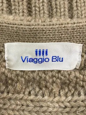 Viaggio Blu/ビアッジョブルー/ニット/セーター/トップス/ベージュ/2