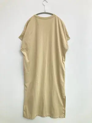 UNIQLO/ユニクロ/ワンピース/ワンピース/ドレス/ベージュ/L