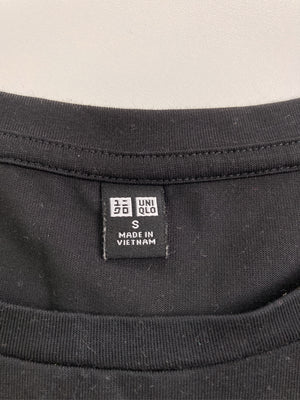 UNIQLO/ユニクロ/Tシャツ/カットソー/トップス/ブラック/S