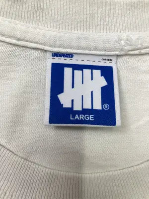 UNDEFEATED/Tシャツ/カットソー/トップス/ホワイト/L
