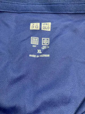 UNIQLO/ユニクロ/ポロシャツ/トップス/ブルー/XL