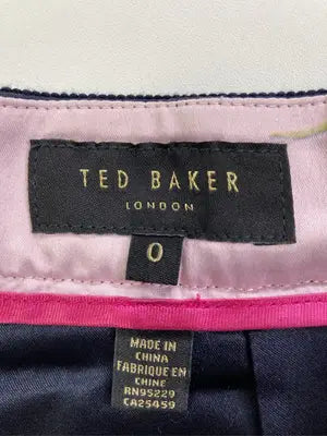 TED BAKER/ミモレ/半端丈スカート/スカート/ネイビー/O