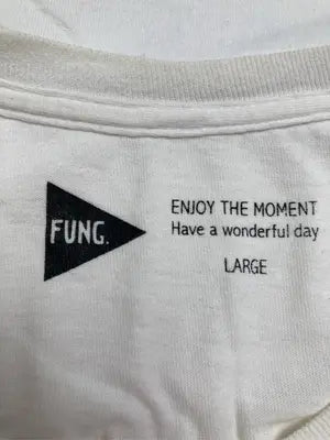 FUNG./Tシャツ/カットソー/トップス/ホワイト/L