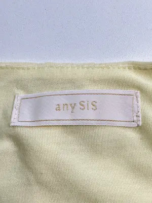 any sis/エニィスィス/シャツ/ブラウス/トップス/イエロー/2