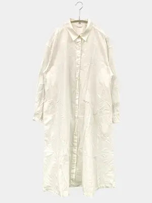 UNIQLO/ユニクロ/シャツワンピース/ワンピース/ドレス/ホワイト/L