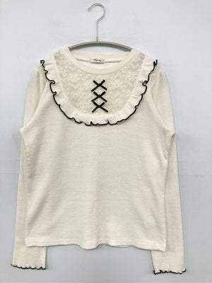 majoretty/シャツ/ブラウス/トップス/ホワイト/M  バスト79～87　身長154～162