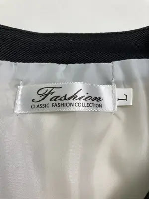 Fashion/ファッション/ノーカラージャケット/ジャケット/アウター/ベージュ/L