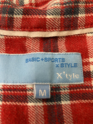 シャツ/ブラウス/トップス/レッド/M