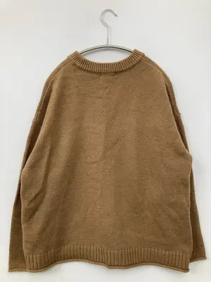 earth/アース/ニット/セーター/トップス/ブラウン/F