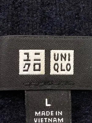 UNIQLO/ユニクロ/ニット/セーター/トップス/ネイビー/L