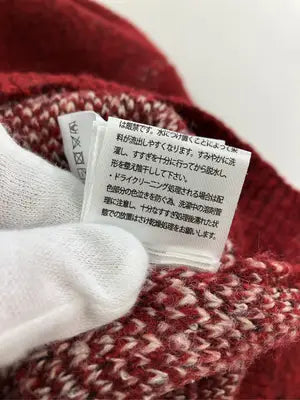 Rafnaf/ニット/セーター/トップス/レッド/L
