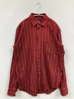 kansai uniform/シャツ/ブラウス/トップス/レッド/M