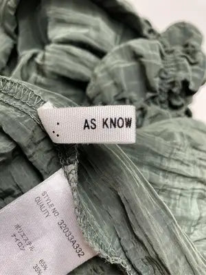 AS KNOW AS PINKY/アズノゥアズピンキー/Tシャツ/カットソー/トップス/グリーン/M