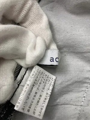 add COLOR/デニムパンツ/パンツ/ブラック/L