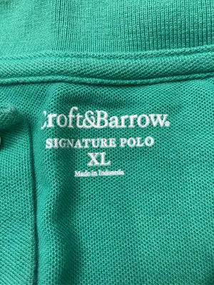 croft&barrow/クラフトアンドバロー/ポロシャツ/トップス/グリーン/XL