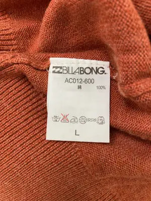 BILLABONG/ビラボン/ニット/セーター/トップス/オレンジ/L