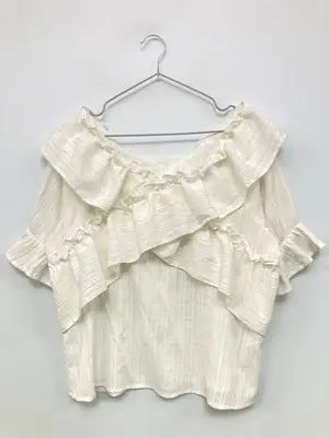 その他トップス/トップス/ホワイト/L