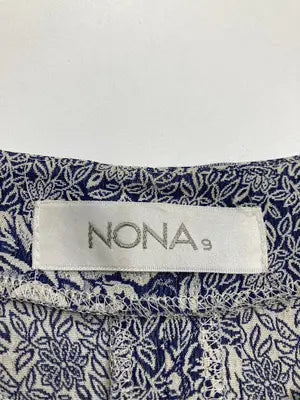 NONA/ワンピース/ワンピース/ドレス/ネイビー/L