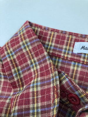 Man Jiang Yue/シャツ/ブラウス/トップス/レッド/M