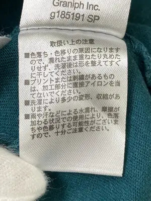 Design Tshirts Store graniph/デザインティーシャツストアーグラニフ/Tシャツ/カットソー/トップス/グリーン/S
