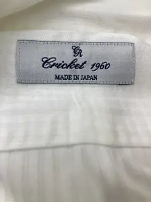 Cricket 1960/ビジネスシャツ/トップス/ホワイト