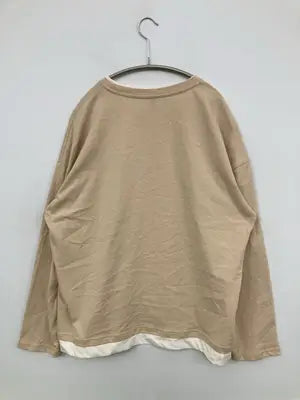 Tシャツ/カットソー/トップス/ベージュ/M
