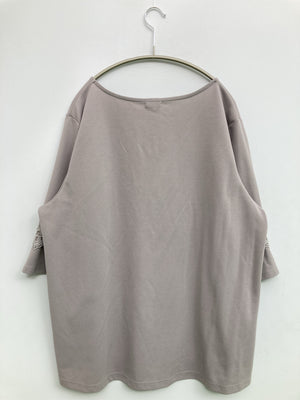noannu/ノアンヌ/Tシャツ/カットソー/トップス/ベージュ/5L
