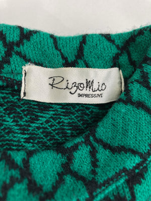 Rizo Meic/Tシャツ/カットソー/トップス/グリーン/M