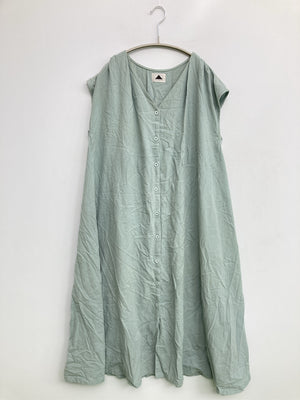 ABITOKYO/アビトーキョー/シャツワンピース/ワンピース/ドレス/ライトグリーン/0