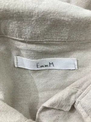 EmmM/シャツワンピース/ワンピース/ドレス/ベージュ/F