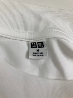 UNIQLO/ユニクロ/Tシャツ/カットソー/トップス/ホワイト/M